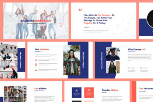 Academia Education Google Slides: Modern Presentations
