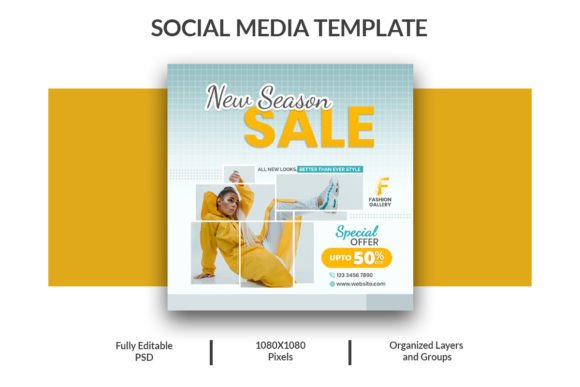 Boost Your Brand with a Social Media Template Set