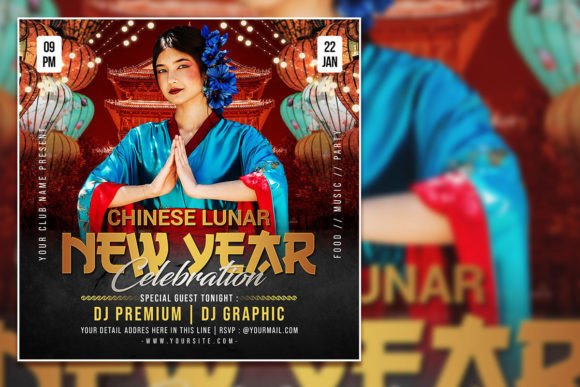 Create a Stunning Chinese New Year Celebration Flyer