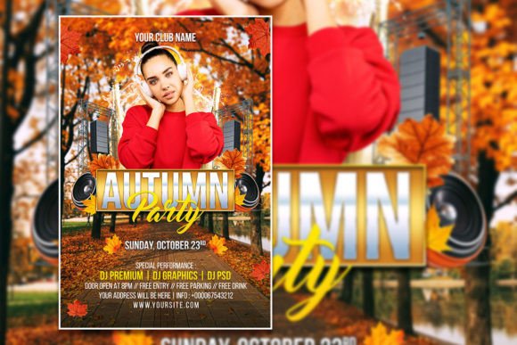 Create Stunning Autumn Visuals with an Editable Flyer Template