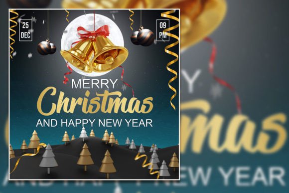 Create Stunning Merry Christmas Flyers and Posters Instantly