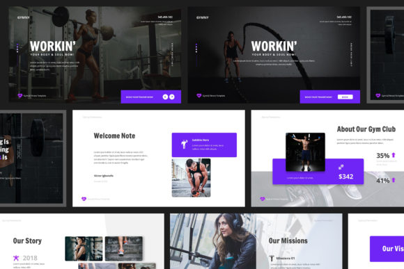 Gym & Fitness Keynote Presentation